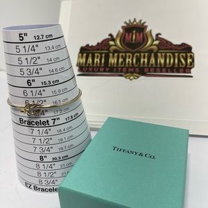 Tiffany and Co. Bracelet Love Knot 16.5 cm or  6.5 inches